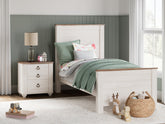 J&M Furniture - Ashley Furniture - Willowton Twin Panel Bed - Twin Panel Bed - B267B15